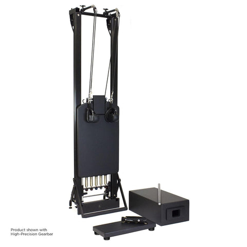 Image of Merrithew Onyx SPX Max Reformer with Vertical Stand Bundle - Barbell Flex