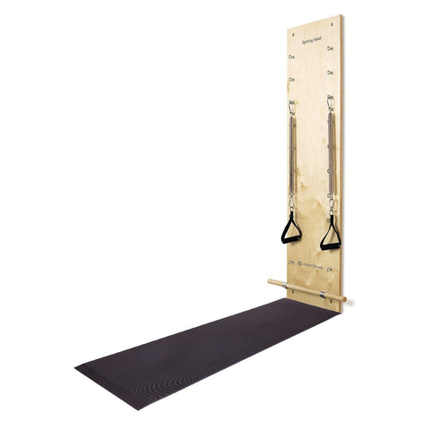 Image of Merrithew Spring Wall with Eco-Lux Imprint Mat Pro - Barbell Flex