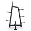 American Barbell Black Olympic Plate Tree Compact Storage Rack - Barbell Flex