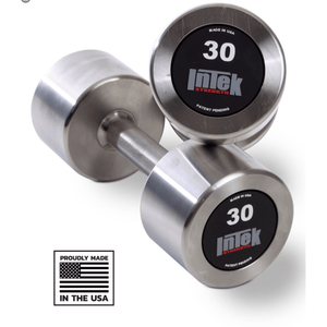 InTek Strength Delta Series Stainless Steel Dumbbell Pairs and Sets - Barbell Flex