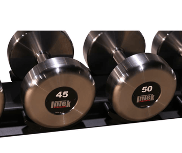 InTek Strength Kraft Steel Raw Series Dumbbell Pairs and Sets - Barbell Flex