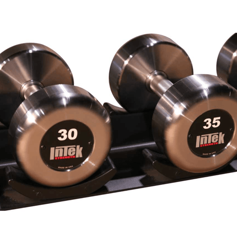 Image of InTek Strength Kraft Steel Raw Series Dumbbell Pairs and Sets - Barbell Flex