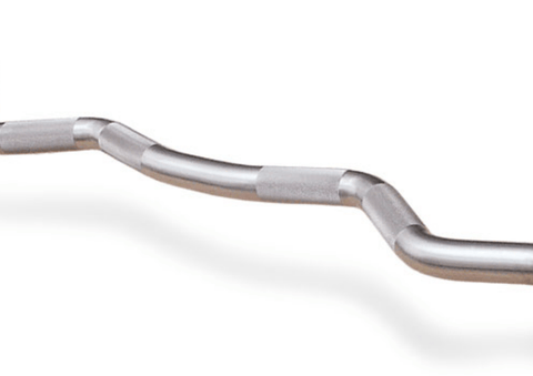 Image of InTek Strength Armor Series Solid Urethane Fixed EZ Curl Barbells - Barbell Flex