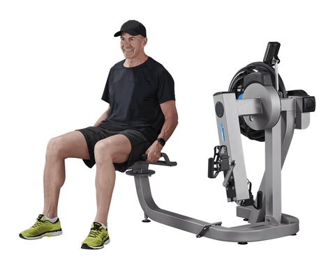 Image of First Degree Fitness E750 Cycle XT Dual Function Upper Body Ergometer UBE - Barbell Flex