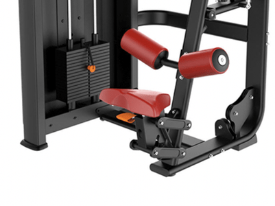 Muscle D Fitness Elite Lat Pulldown Upper Body Machine - Barbell Flex