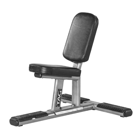 Image of TAG Fitness 95-Degree Angle Low Seat Design Utility Bench - Barbell Flex