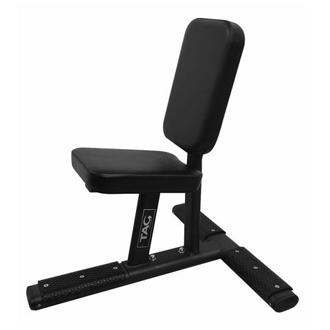 Image of TAG Fitness 95-Degree Angle Low Seat Design Utility Bench - Barbell Flex