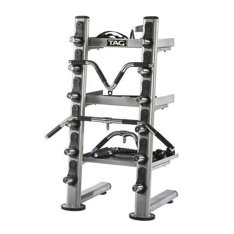 Image of TAG Fitness Gym Accessories Attachment Tray Storage Rack - Barbell Flex