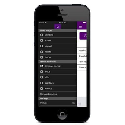Image of GymNext Flex Timer Bluetooth Mobile App - Gym Edition - Barbell Flex