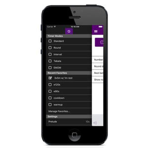 GymNext Flex Timer Bluetooth Mobile App - Home Edition - Barbell Flex