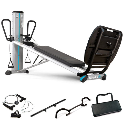 Image of Total Gym Encompass Power Tower Sports Recovery Clinical Package - Barbell Flex