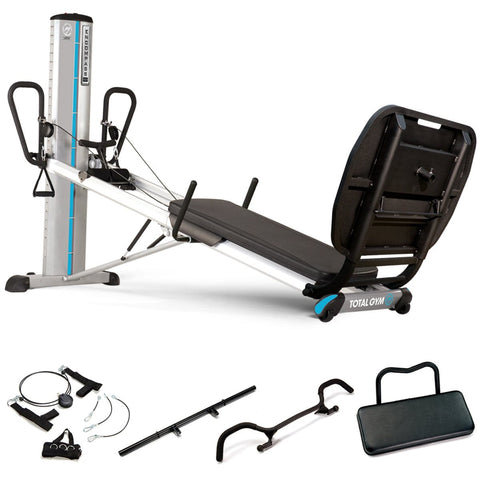 Image of Total Gym Encompass Power Tower Strength Training Clinical Package - Barbell Flex