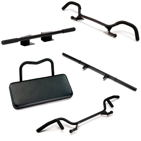 Image of Total Gym Strength Training Press Squat Bar Exercise Accessory Package - Barbell Flex