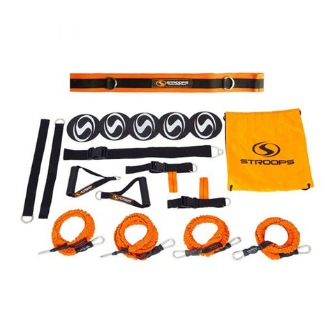 Image of Stroops VITL With Spine Strap Essentials Resistance Training Kit Anchor - Barbell Flex