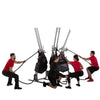 Marpo Fitness VMX Quad Station Rope Trainer Machine - Barbell Flex