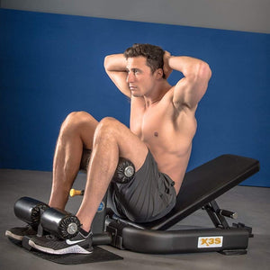 The ABS Company X3S PRO Ab Incline Core Bench - Barbell Flex