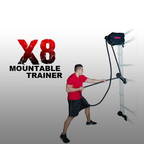Marpo Fitness X8 Mounted Multi-Directional Rope Trainer - Barbell Flex