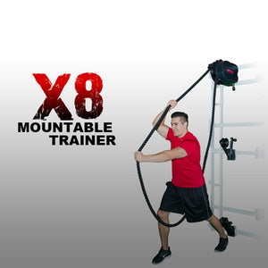 Marpo Fitness X8 Mounted Multi-Directional Rope Trainer - Barbell Flex