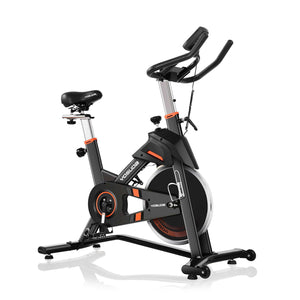 YOSUDA 4-Way Adjustable Seat Indoor Stationary Cycling Exercise Bike - Barbell Flex