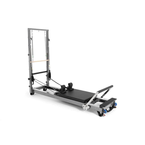 Image of Elina Pilates Aluminum Stackable Reformer with Tower - Barbell Flex