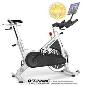 Spinning A3 Connected Spinner Exercise Bike w/ Tablet Mount  - Barbell Flex