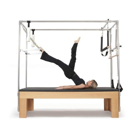 Image of Elina Pilates Cadillac Wooden Trapeze Bar Table - Barbell Flex