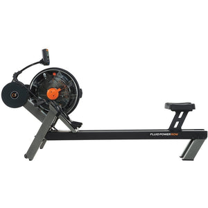 First Degree Fitness FluidPowerROW Compact Full Body Rowing Machine - Barbell Flex