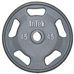 InTek Strength Cast Steel Olympic Easy-Grip Plate Singles and Sets - Barbell Flex