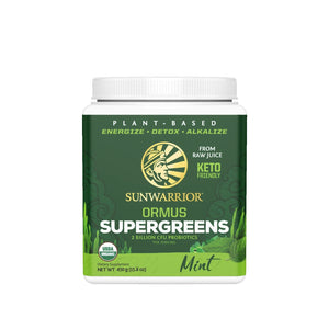 Sunwarrior Ormus Super Greens Probiotic Supplement - Barbell Flex