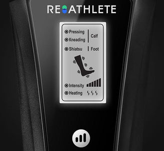 ReAthlete Air-C + Knee Heat Full Leg Compression Massager Boots - Barbell Flex
