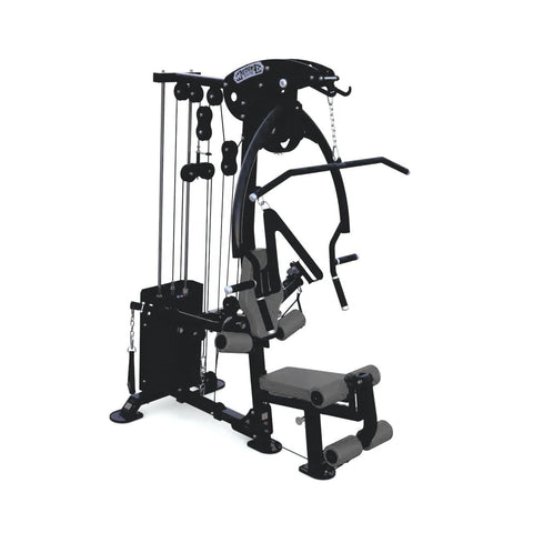 Image of Muscle D Compact Single Stack Multi Functional Home Gym - Barbell Flex