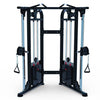 Muscle D 88” Dual Adjustable Pulley Functional Trainer Gym Machine - Barbell Flex
