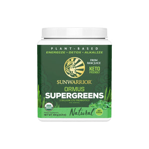 Sunwarrior Ormus Super Greens Probiotic Supplement - Barbell Flex