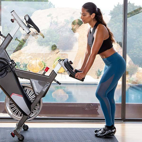 Image of Spinning P5 Fusion Drive Spin Bike W/ Cadence Sensor and Tablet Mount - Barbell Flex