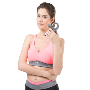 Sunny Health & Fitness Adjustable Hand Gripper - Barbell Flex