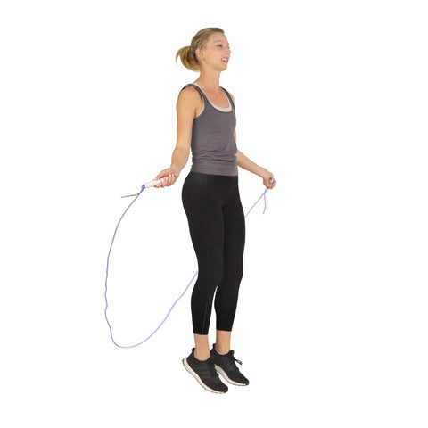 Image of Sunny Health & Fitness Digital Jump Rope - Barbell Flex