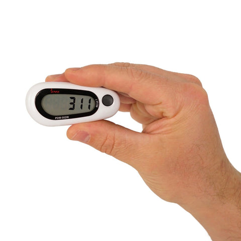 Image of Sunny Health & Fitness Simple 3D Pedometer - Barbell Flex