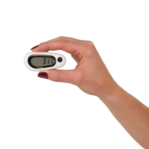 Image of Sunny Health & Fitness Simple 3D Pedometer - Barbell Flex