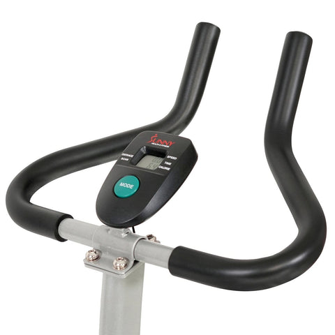 Image of Sunny Health & Fitness Chain Drive Indoor Cycling Trainer Exercise Bike - Barbell Flex