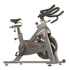 Sunny Health & Fitness 48.5 lb Flywheel Chain Drive Commercial Indoor Cycling Exercise Bike - Barbell Flex
