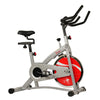 Sunny Health & Fitness Belt Drive Indoor Cycling Bike Exercise Bike w/ LCD Monitor - Barbell Flex