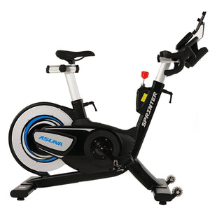 Sunny Health & Fitness Sprinter Commercial Indoor Cycling Trainer Exercise Bike - Barbell Flex