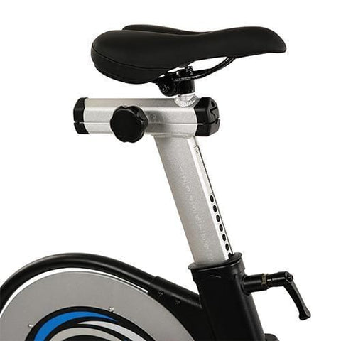 Image of Sunny Health & Fitness Sprinter Commercial Indoor Cycling Trainer Exercise Bike - Barbell Flex