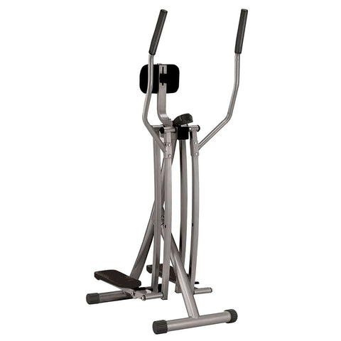 Image of Sunny Health & Fitness Air Walk Trainer Glider w/ LCD Monitor - Barbell Flex