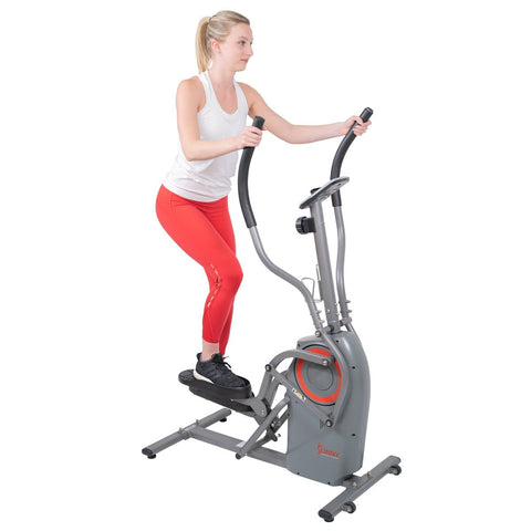 Image of Sunny Health & Fitness Performance Cardio Climber - Barbell Flex