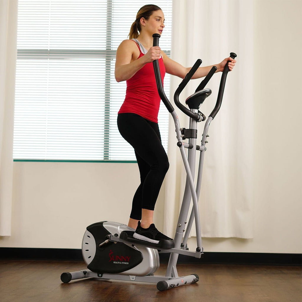 Sunny Health & Fitness Magnetic Elliptical Bike Elliptical Machine