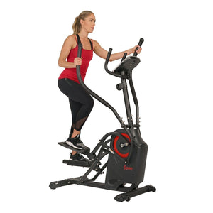 Sunny Health & Fitness Premium Cardio Climber - Barbell Flex