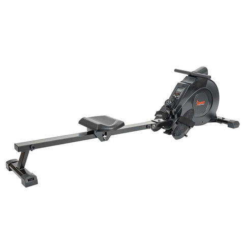 Image of Sunny Health & Fitness Magnetic Rowing Machine - Black - Barbell Flex