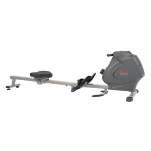 Sunny Health & Fitness Multifunction SPM Magnetic Rowing Machine - Barbell Flex