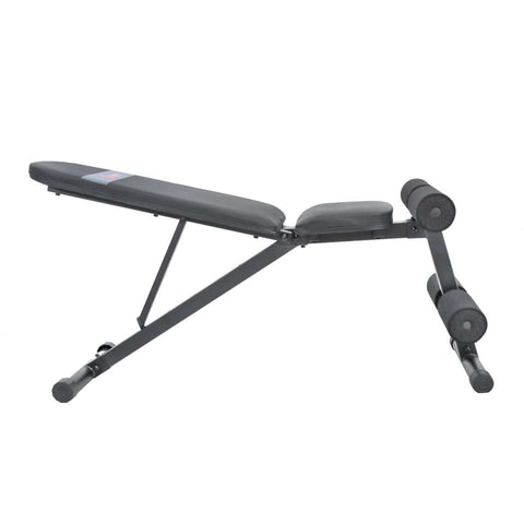 Image of Sunny Health & Fitness Adjustable Incline / Decline Weight Bench - Barbell Flex